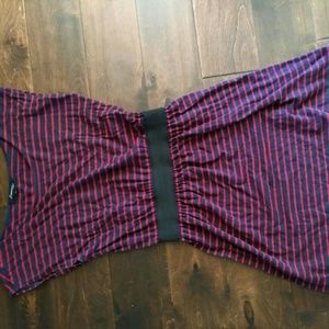 Navy and red Forever 21 dress